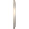 Ekena Millwork PVC Medallion (Canopies up to 9 1/2"), 16"OD x 3 1/2"ID x 1 3/8"P, Metallic Silver Metallic CMP16TRCSV - alternate 5